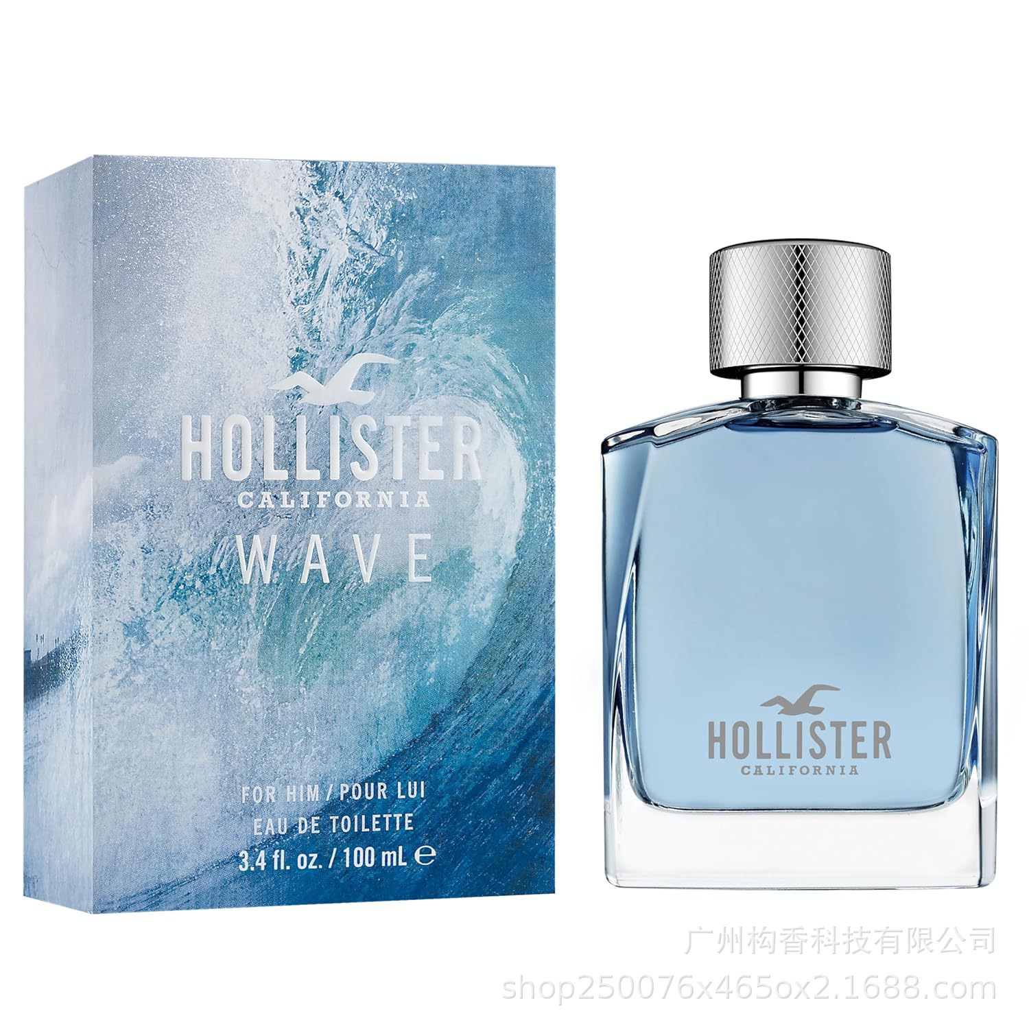 Cross-border popular Hollister Wave Men Eau De Toilette Middle East…