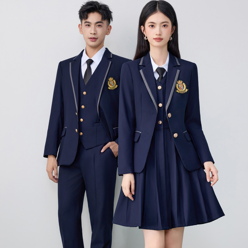 College Style Suit Suit for Men and Women, Jk Uniform, Professional Wear, British Style School Uniform, Graduation Performance Clothing, Formal Wear