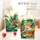 New Cartoon Self-sealing Bag Biscuit Snowflake Candy Nougat Snack Self-standing Bag Zipper Sealed Bag