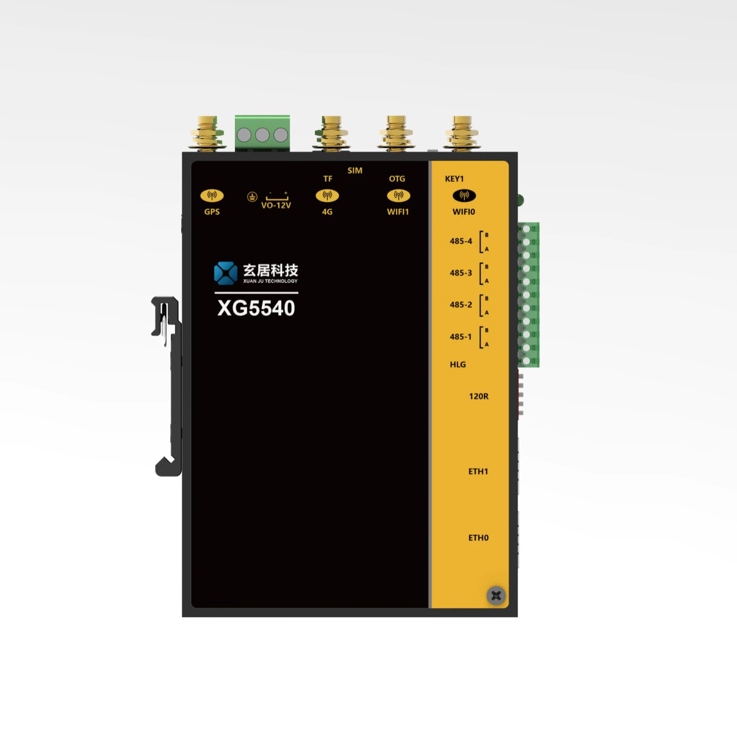 XG5540 Крайвая вычислительная шлюза Интернет вещей Ethernet версия поддерживает ModbusPLC отладку, загрузку и сбор