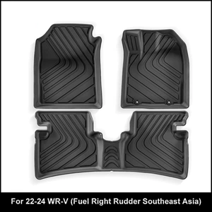 22-24 Honda WR-V üçün TPE avtomobil və baqaj döşəmələri.