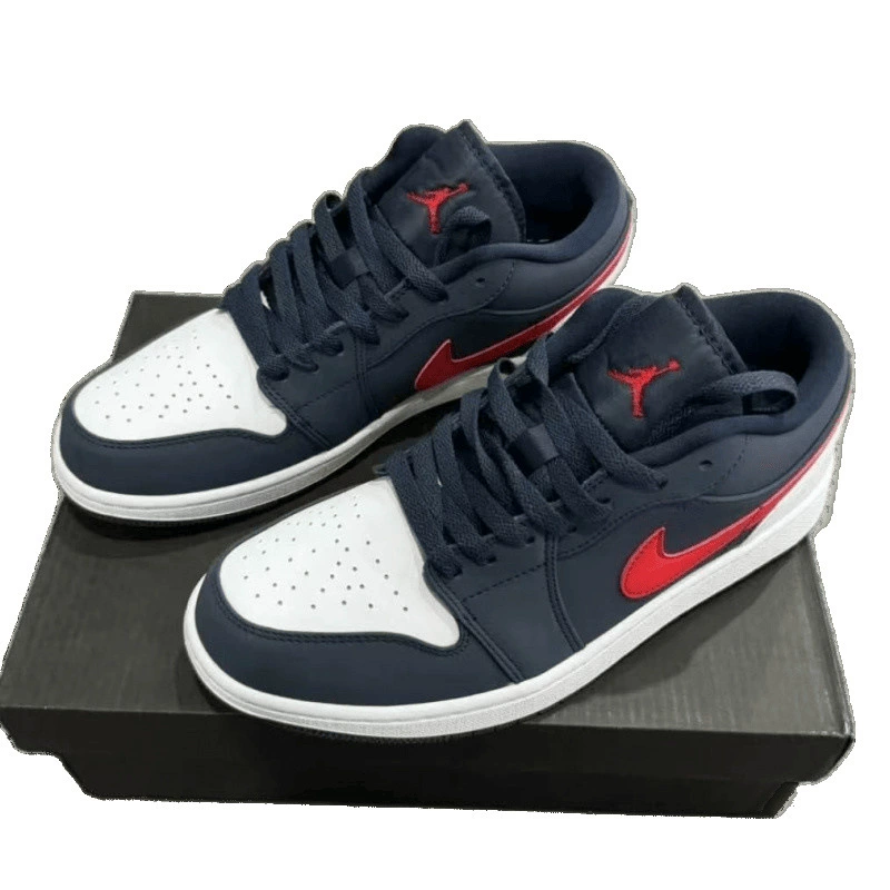 Air Jordan 1, низкие кроссовки всеясемейной тенденции для мужчин и женщин для отдыха