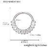 T002-steel color nose ring