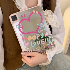 Mirror Dopamine Love Smile Suitable for 2022 Protection Case for Air 4/5 Tablets Anti-fall iPad Pro