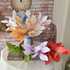 新款仿真花把束柚子葉婚慶婚禮地排花路引插花商場軟裝造景假葉子