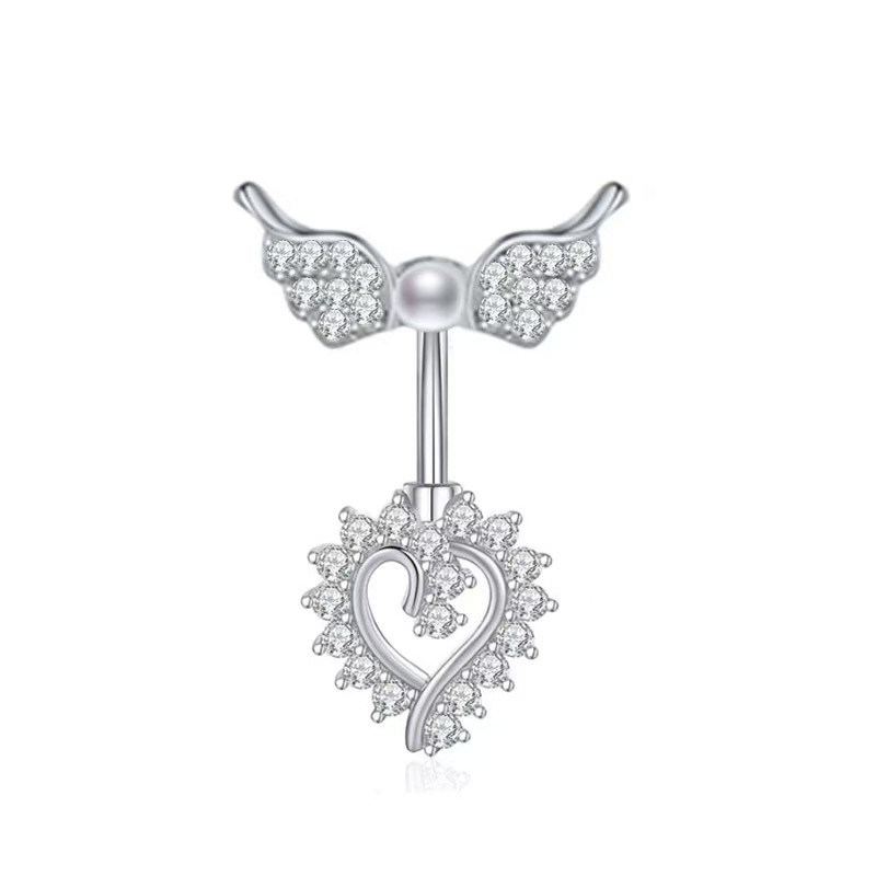 Labret piercing jewelry detail image