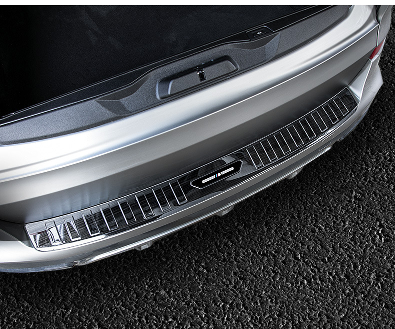 Suitable for Bmw's New X5Lx7 Rear Guard Plate, Threshold Strip, Trunk Cover, Protective Plate, Modified Interior Decoration Accessories