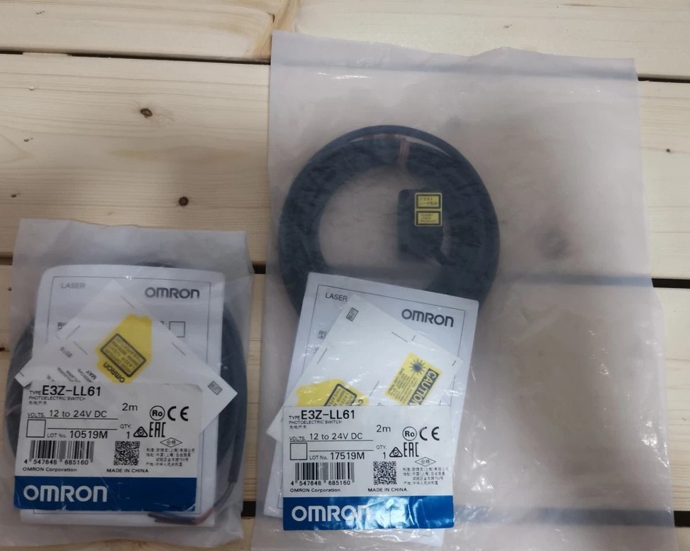 欧姆龙 E9Z-LL61 2M OMRON 光电开关 全新原装正品现货实拍议价