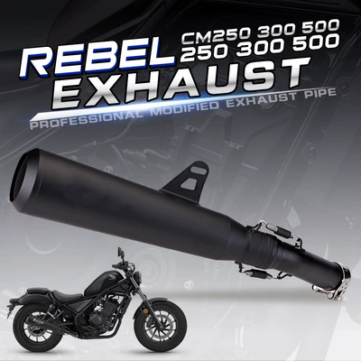 Motosiklet Cm300 Cm500X Rebel orta hissəli quyruq qaz borusu aksesuarları