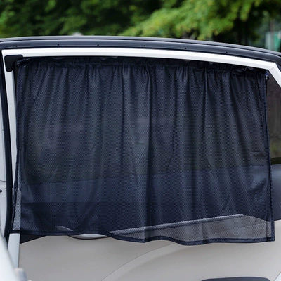 Ins car sun protection heat: Car curtains - mesh-sunshade-single-sheet-suction-cup-type
