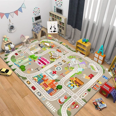Avtomobil döşəmə paspasları: Track Carpet Driveway Mat - new-wild-suburbs-4060cm