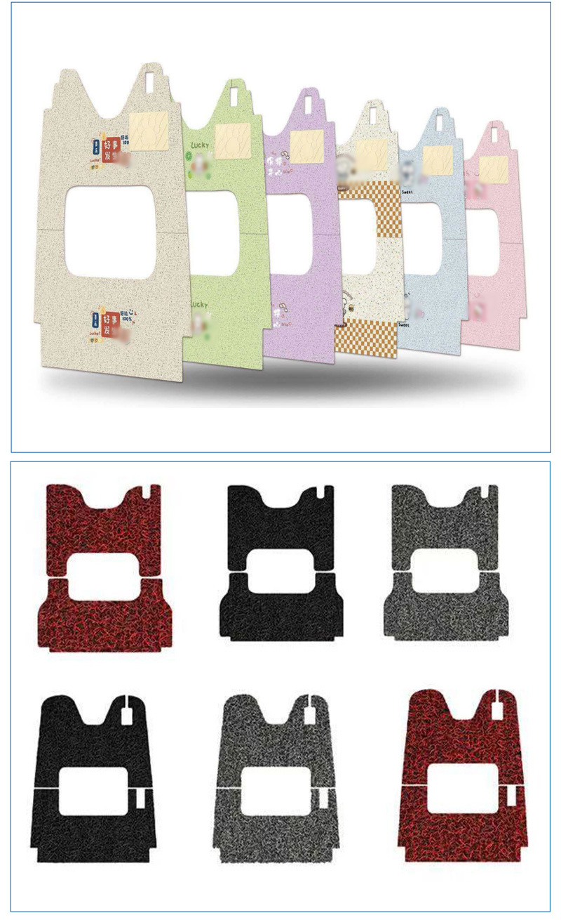 Suitable for Yadi, Emma, and Ninebot electric tricycles: custom-made cartoon footrest mats, waterproof footrest pads for electric scooters