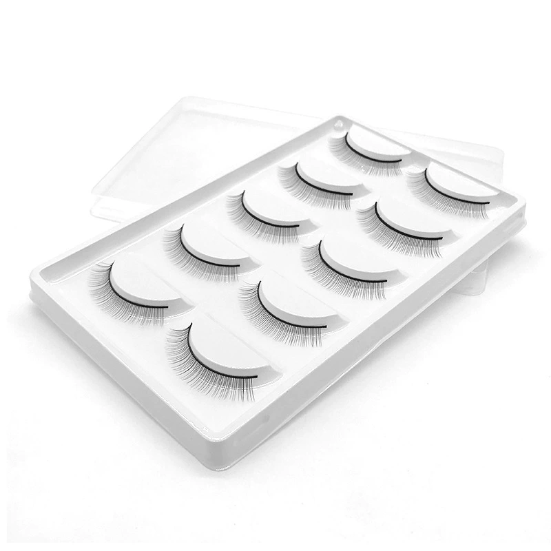 Comfortable practice, false eyelashes, 5 pair, natural makeup, (Physicals)