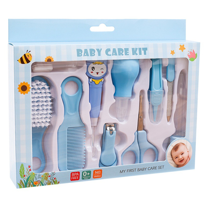 Bebé y bebé productos al por mayor cuidado del bebé caja de regalo niños cortauñas bebé oreja recoger cuidado 10 unidades traje