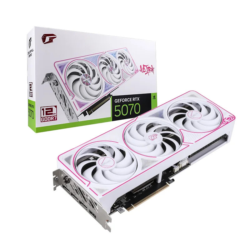 iGame GeForce RTX 5070 Ultra W OC 12GB GDDR7电竞游戏电脑显卡