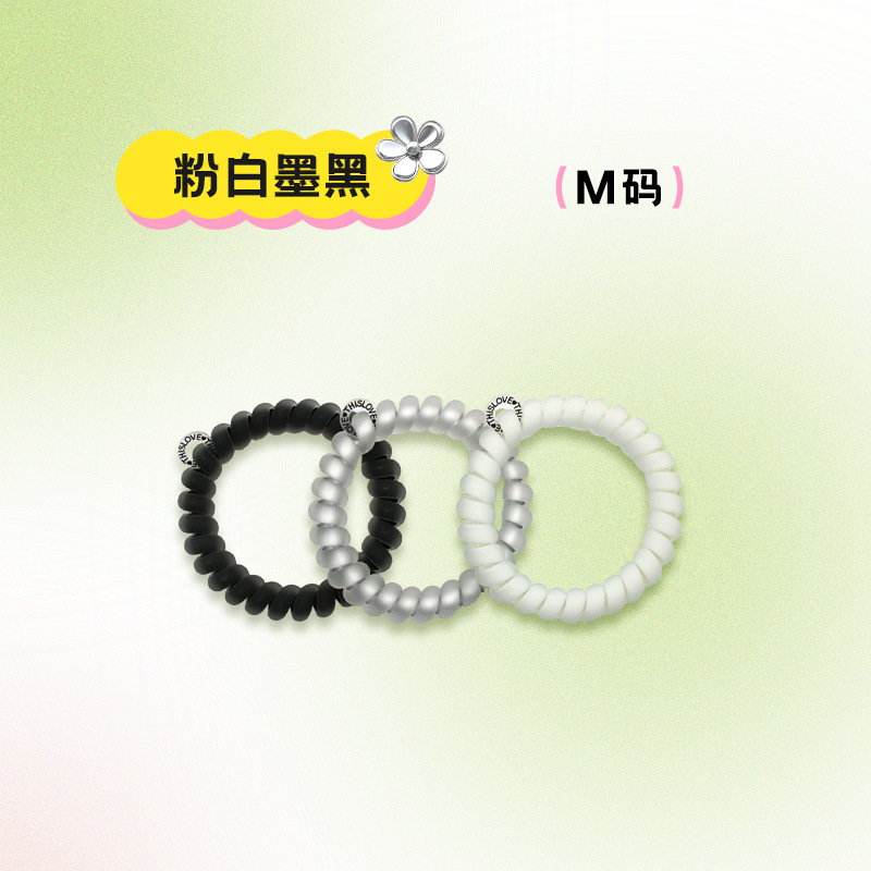ソースファクトリー アメリカ TT 電話コードヘアバンド 小さな新鮮なヘッドバンド ジュエリー ヘアアクセサリー 高弾性電話コードヘッドバンド|undefined