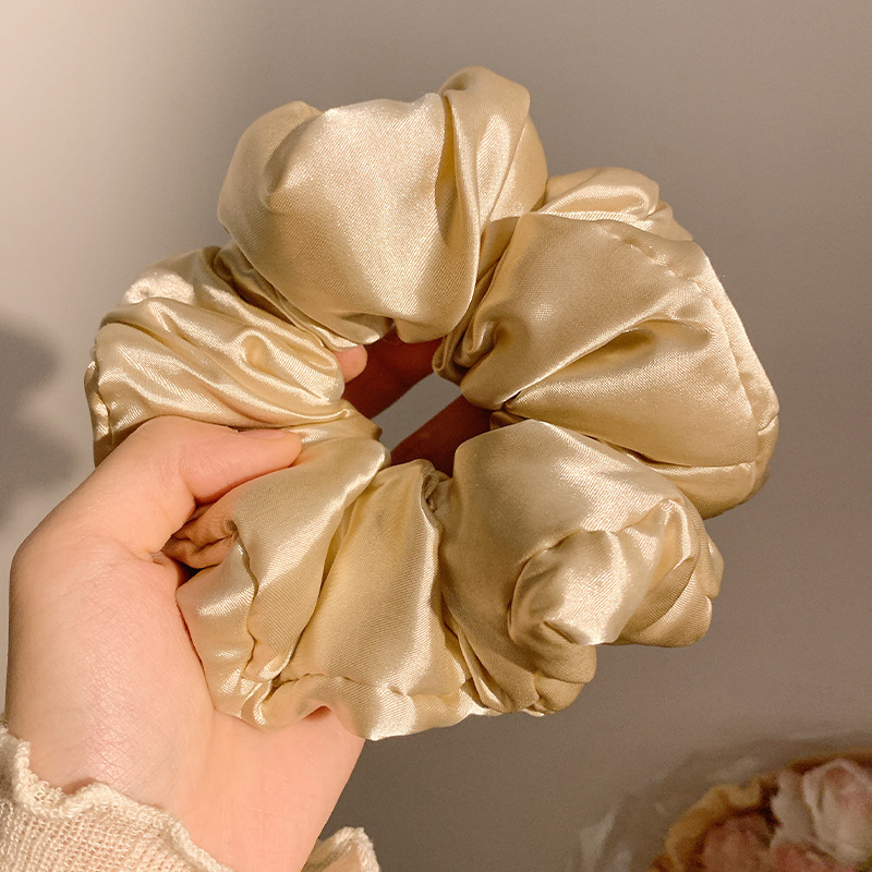 芭蕾风扎发大场发圈女甜清新甜美头绳发绳高级感头花皮筋发饰头饰|undefined