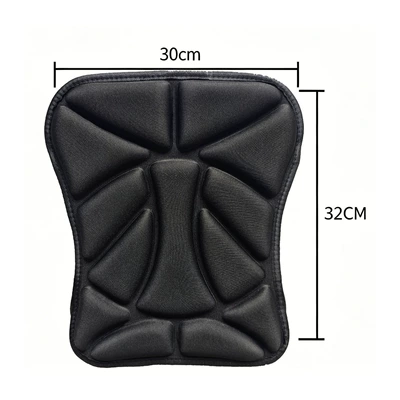 Motorcycle seat cover, waterproof and sun-proof, shock-absorbing seat cover for electric vehicles, thickened seat cushion for scooters and electric bikes, universal (Motorcycle cushion) - new-shock-absorbing-front-seat-cushion