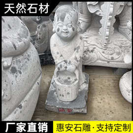 石雕青石四大天王十八罗汉汉白玉地藏王菩萨雕塑寺院大型观音佛像
