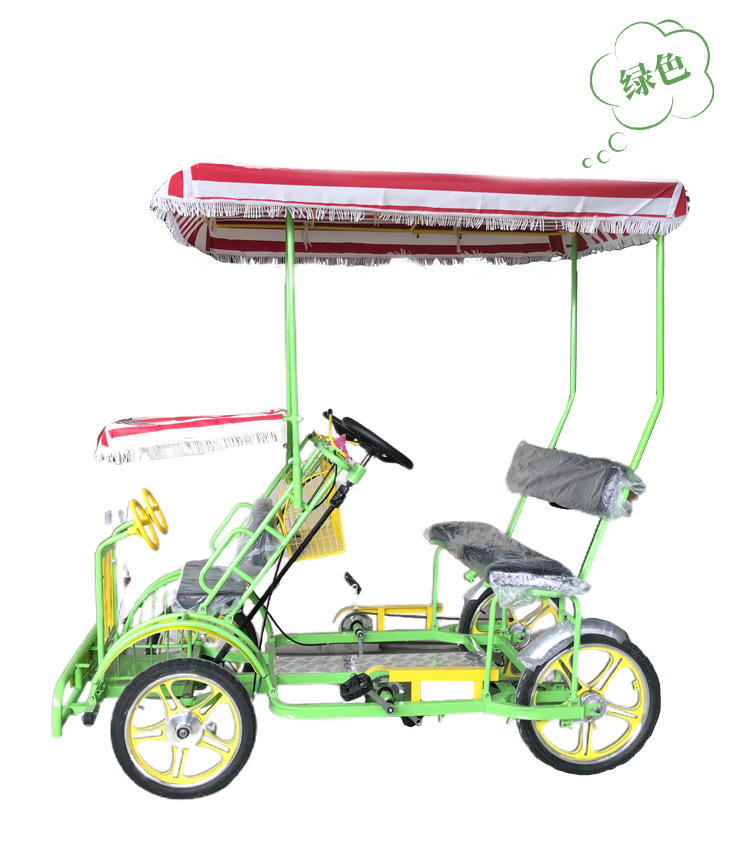 双人观光自行车,观光自行车,旅游观光车,自行车,观光车,脚踏车休闲,多人骑,景区观光车,双人自行车