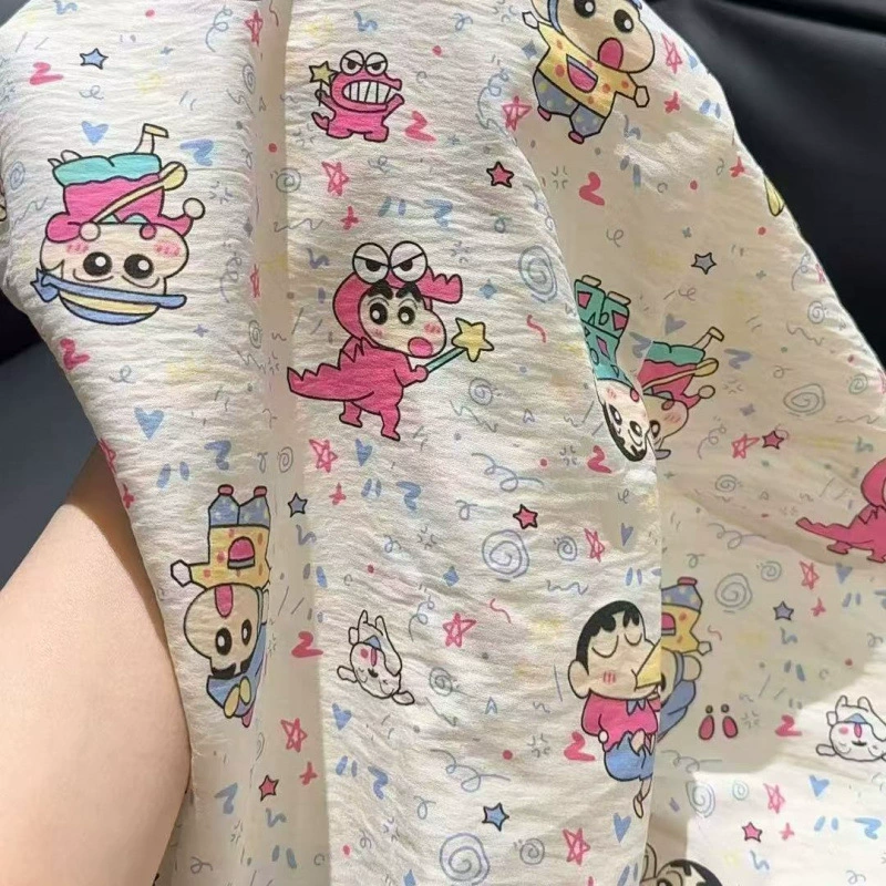Summer cartoon cute thin trousers for leisure, oversize