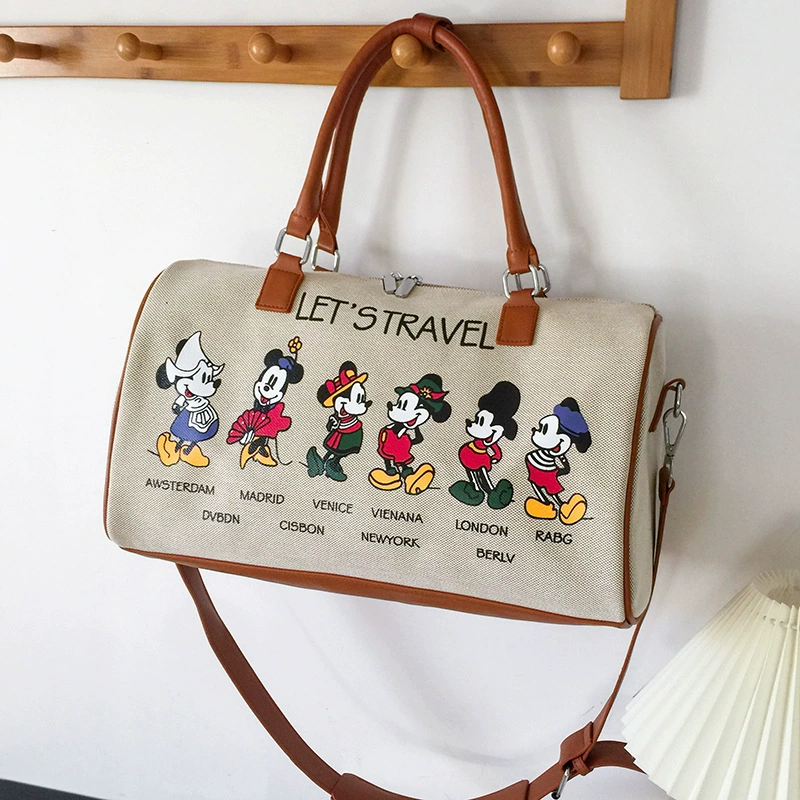 Ручная дорожная сумка, кошелек, карманная вместительная organizer bag для путешествий, сумка для спорта, корейский стиль