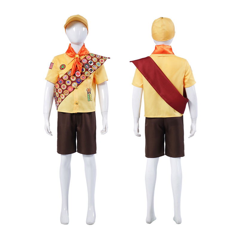 ラッセルセットcos服飛屋環紀行ラッセル小荒野探検家アニメ映画キャラクター演出服|undefined