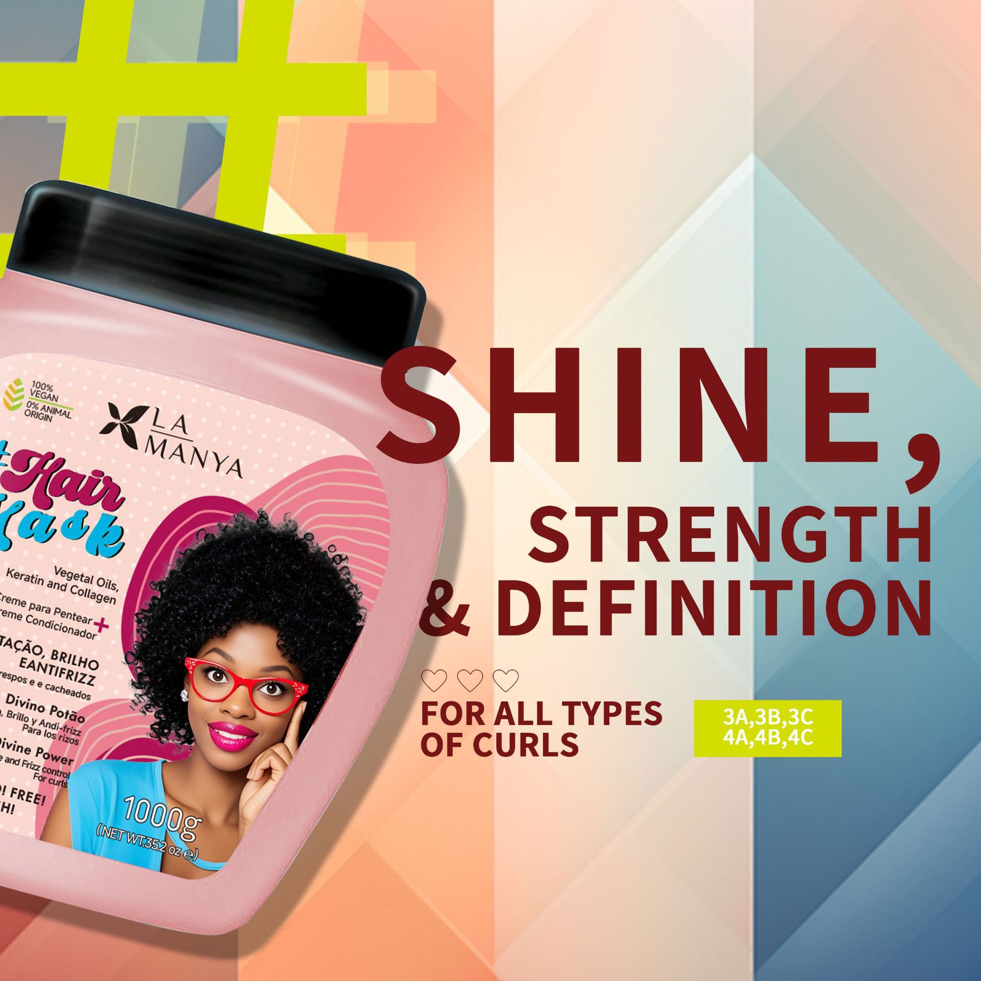 1L crema para hornear de barril grande para reparar la mascarilla para el cabello nutritiva e hidratante, acondicionador para el cabello rizado fuerte y flexible, mascarilla para el cabello, nutrición de queratina