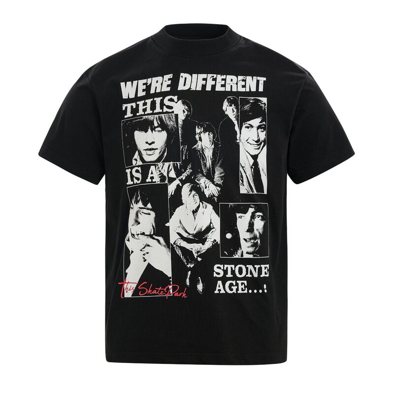 3619 American Retro Unisex Sorona Cool Character Graphic Design Men's High Street Fitted Short-Sleeve T-Shirt