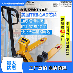 Feiya Electronic Scale Forklift Truck Scale with Electronic Scale Manual Hydraulic Forklift Weighing with Printing Truck