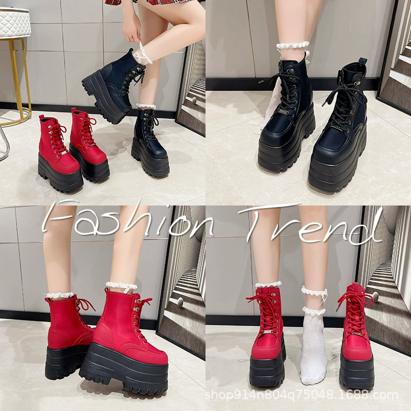 Ботинки низкие Martens, дышащие косплей-башмаки, большие размеры для подростков