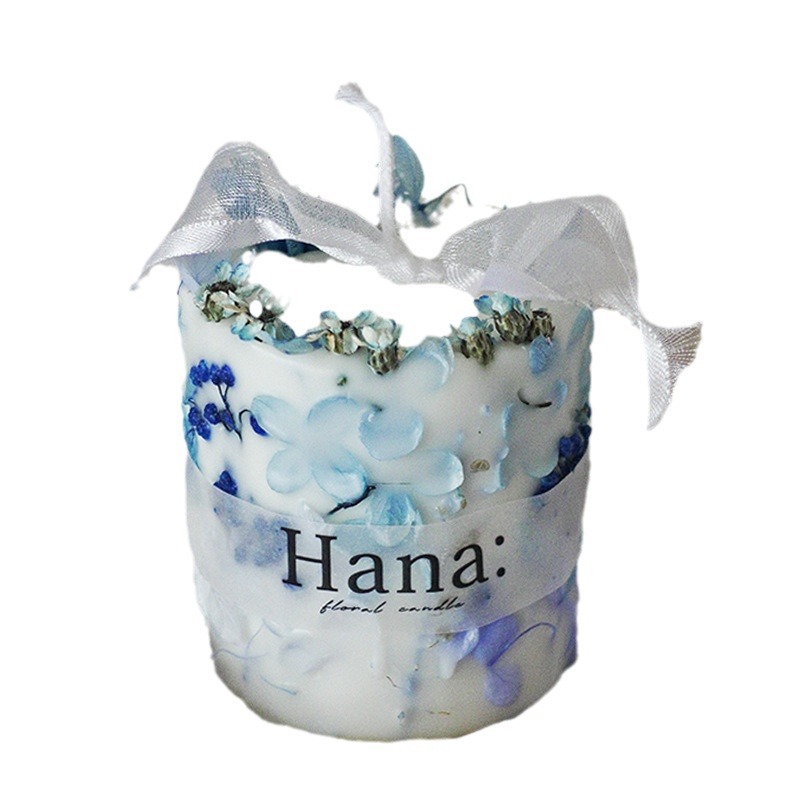 Flores secas transfronterizas flores de rosa flores de perfume Cumpleaños boda regalo de mano Perfume dormitorio vela de perfume