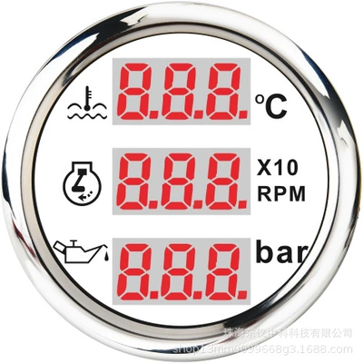 Modified Truck Digital Display Meter: automobile instrument