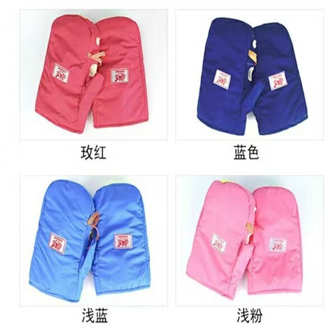 Electric motorcycle handle set winter warm windproof cold waterproof gloves fleece-lined thickened gloves unisex electric car