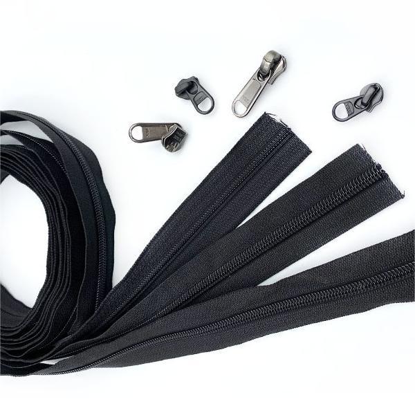 正品现货YKK5# 8# 10# 尼龙RC箱包拉链码装 ykk EYL帐篷专用拉链