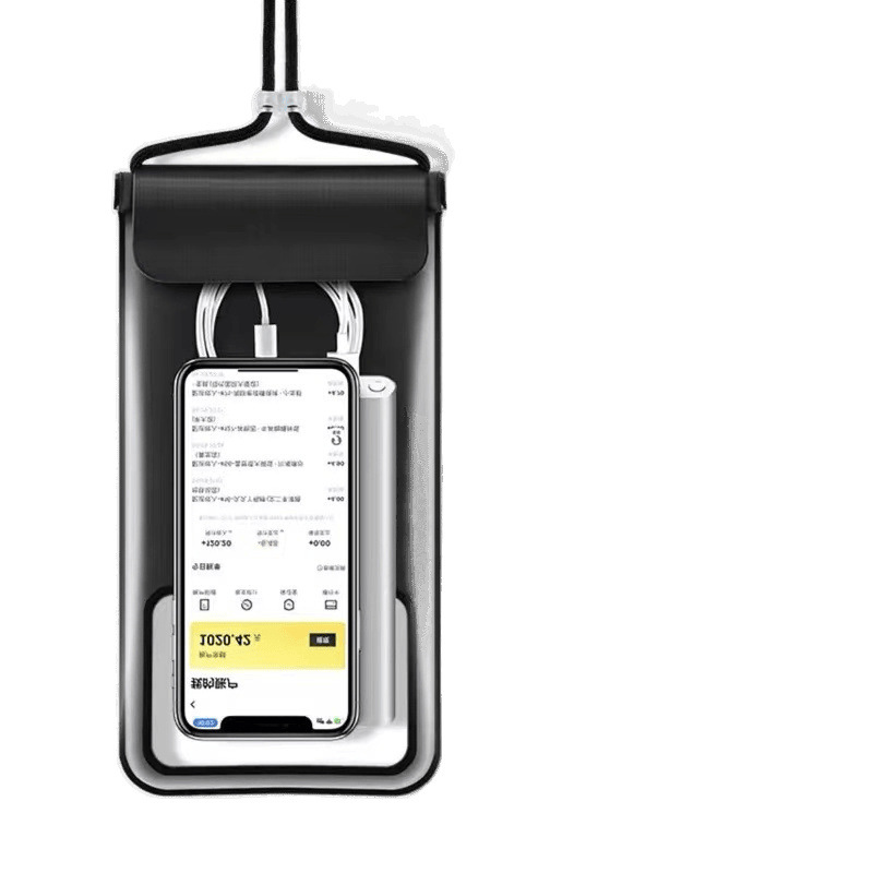 Bolsas de teléfono móvil para llevar jinetes bolsas especiales para teléfonos móviles cerradas fotos de buceo bolsas de natación comercio cadena de suministro fábrica al por mayor image 6