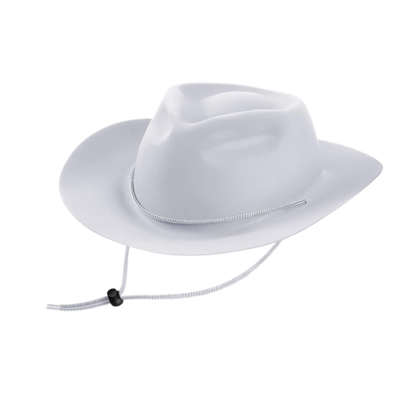 Sombrero de vaquero infantil estilo europeo y americano tipo Amazon no tejido con borde rosa