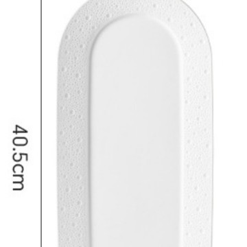 Cerámica gota de agua diseño creativo platos y platos selección de cubiertos de cerámica conjuntos de cubiertos domésticos de alta calidad al por mayor