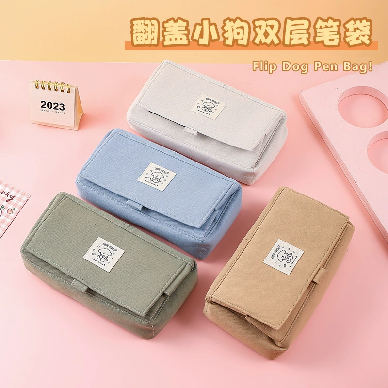 Capacious high quality pencil case for students, new collection, for secondary school
