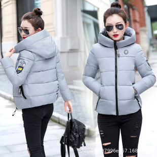 Cotton-padded jacket women's 2024 new student winter coat Korean slim fit slimming anti-season cotton-padded jacket women's short small cotton-padded jacket
