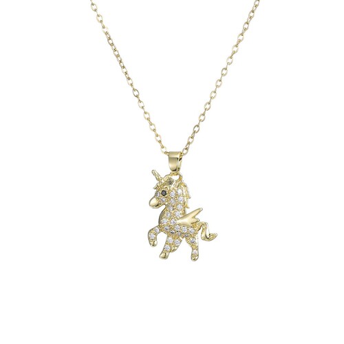 Women's Necklace, Japanese and Korean Style, Fashionable and Simple, Flower Zirconia Design, Unique and Elegant Titanium Steel Pendant