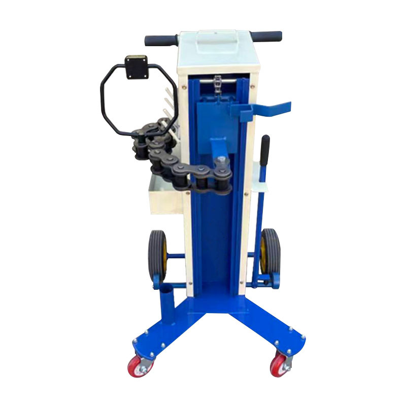 Grúa neumática con resorte, grúa neumática con soporte de equilibrio tipo cadena, grúa neumática de ruedas grandes para desmontaje de neumáticos.