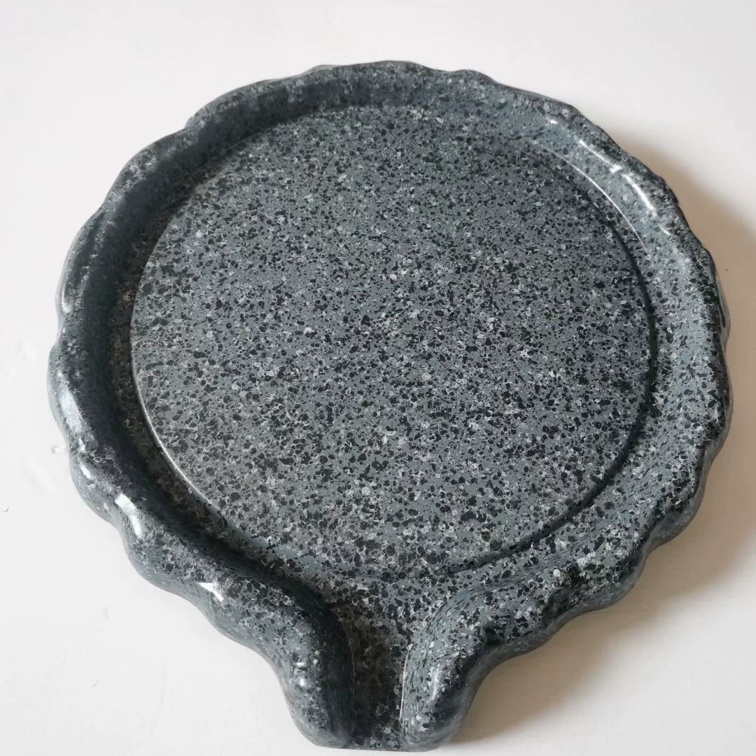 Корейский стиль еды и посева в том же стиле барбекю плита Кассетная печь плита для барбекю Maifanite Круглая Плоская Нижняя плита для выпечки теппаньяки оптом