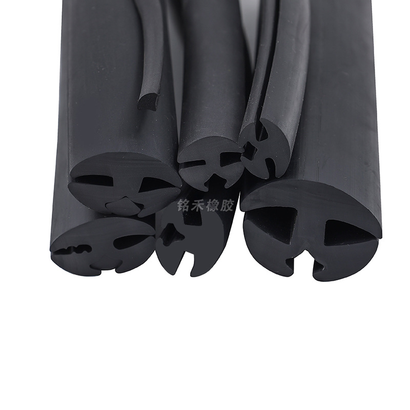 厂家批发 三口两口透视窗玻璃嵌条 挡风防水压胶条柜门橡胶密封条