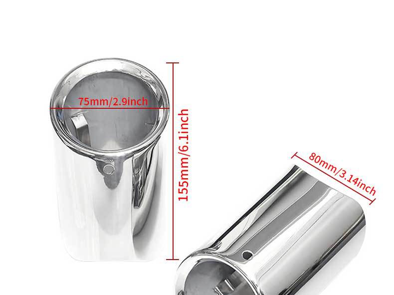 Suitable for Bmw 5 Series 520Li523Li | 535Li | 528Li | 325Li | X1X3 Modified Exhaust Pipe Tailpipe