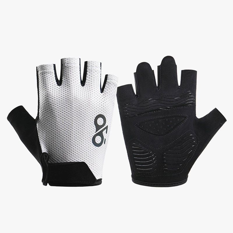 Guantes de ciclismo de verano D490 antideslizantes y amortiguadores deportes al aire libre fitness transpirable bicicleta de carretera de montaña guantes de medio dedo