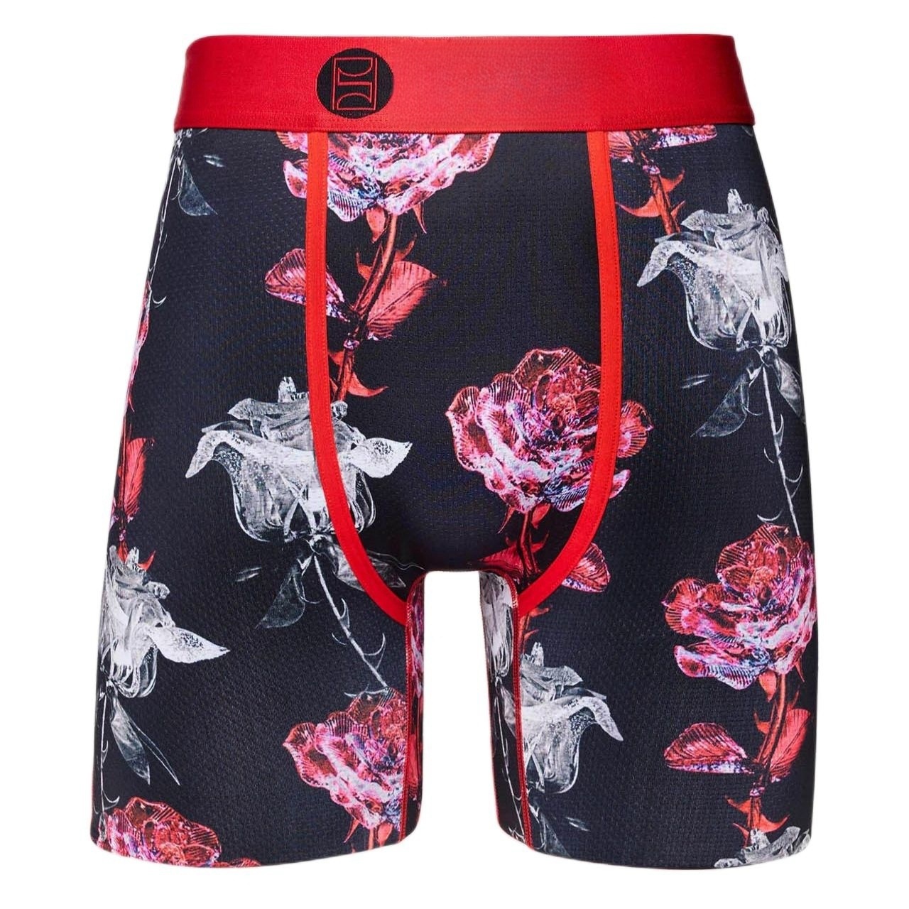 Marca de moda PSD seda de hielo pantalones cortos de poliéster pantalones de playa estampados anime deportes cómodos correr bóxer calzoncillos para hombres