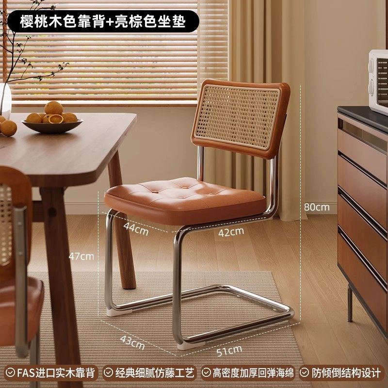Mesa de comedor de madera sólida, estilo medieval, pequeña casa, mesa rectangular, mesa de comedor simple, mesa de comedor de sala de estar nórdica, combinación de sillas
