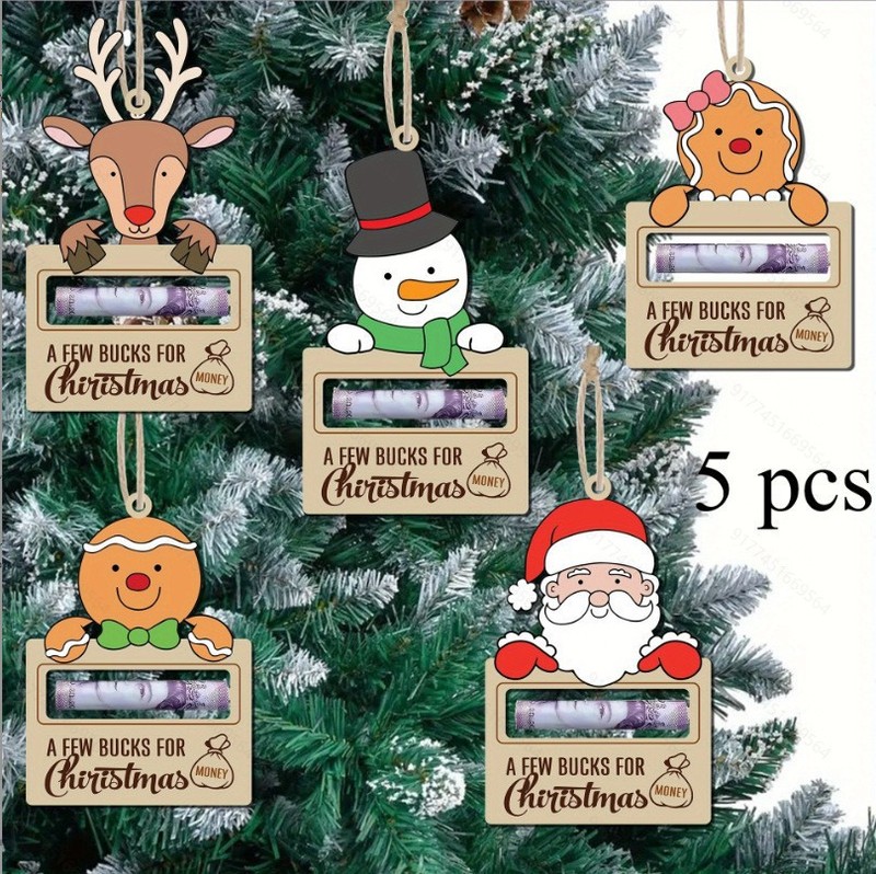 クロスボーダーかわいいマネーホルダークリスマスオーナメントクリスマスデコレーションクリスマスツリーペンダント|undefined