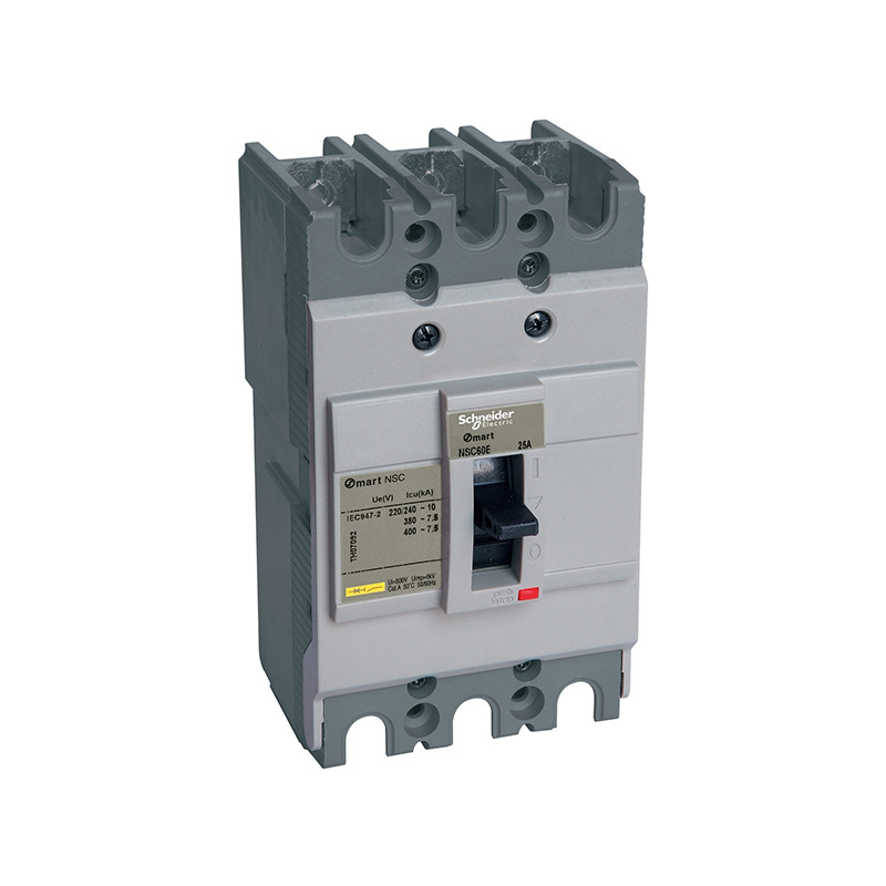 施耐德电气 NSC塑壳配电保护断路器 NSC100B 10kA 25A 3P3T